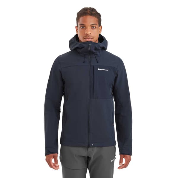 Montane Fleece Med Fuld Lynlås Tenacity Xt Blå L Mand