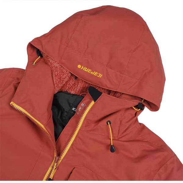 Icepeak Jakke Cathay Rød 46 Kvinde