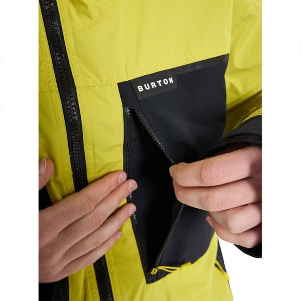 Burton Jakke Frostner 2l Gul XL Mand