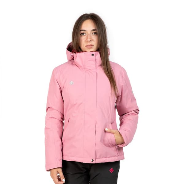 Izas Regnjacka Med Luva Belvis Rosa S Kvinna