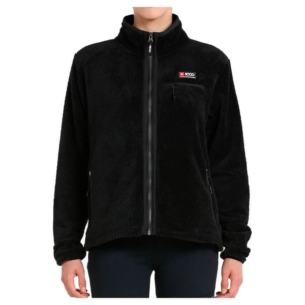 +8000 Täysin Vetoketjullinen Fleece Lovest Musta L Nainen