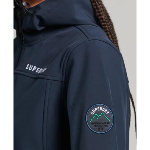 Superdry Jacka Code Trekker Blå L Kvinna