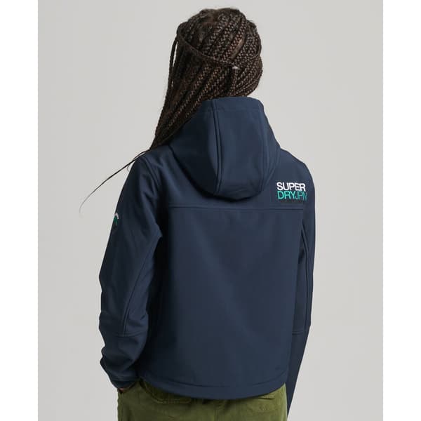 Superdry Jacka Code Trekker Blå L Kvinna