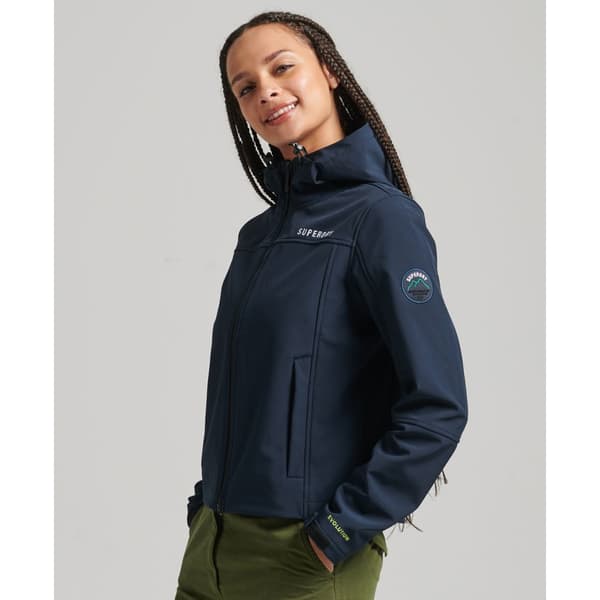 Superdry Jacka Code Trekker Blå L Kvinna