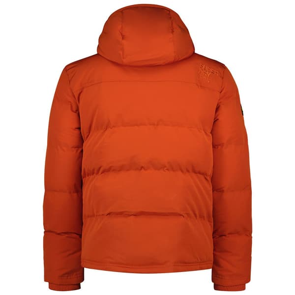 Superdry Pufferjacka Everest Short Orange L Man