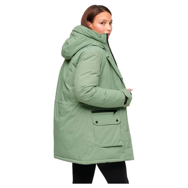 Superdry Vadderad Jacka City Grönt S Kvinna