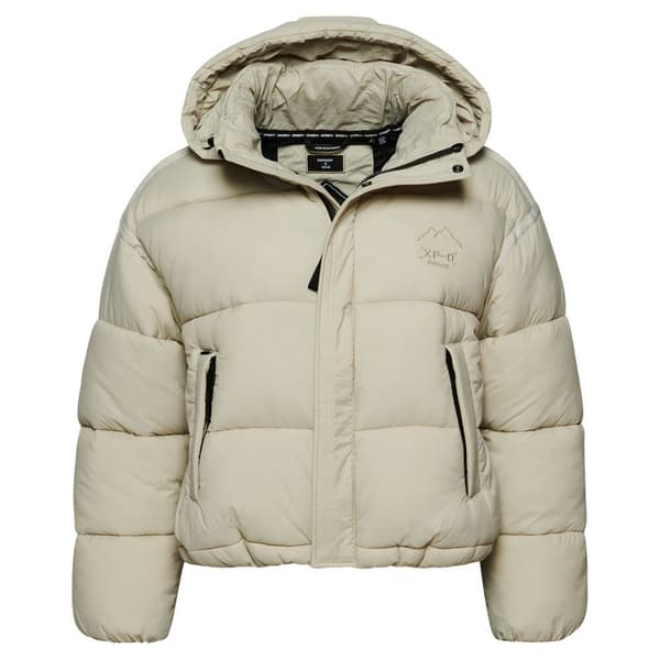 Superdry Jacka Code Xpd Cocoon Puffer Grönt L Kvinna