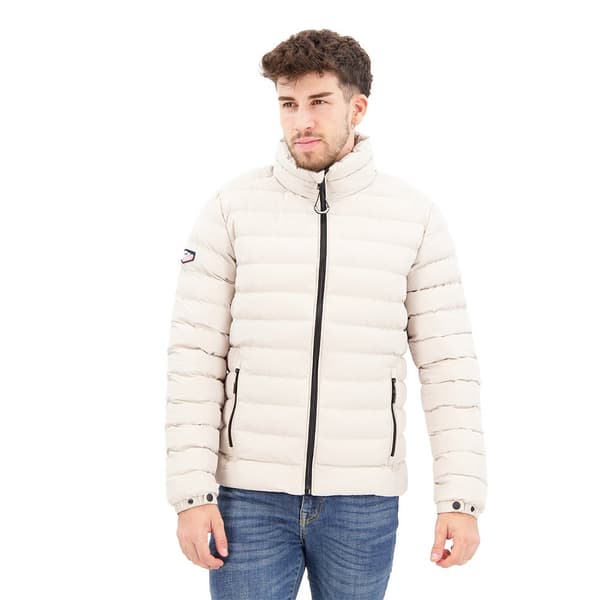 Superdry Vadderad Jacka Fuji Print Beige L Man