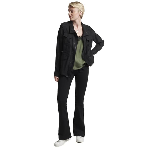 Superdry Jacka Studios Cupro M65 Svart XS Kvinna