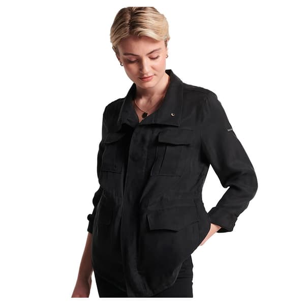 Superdry Jacka Studios Cupro M65 Svart XS Kvinna