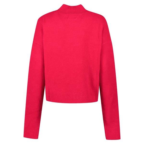 Superdry Tröja Vintage Essential Mock Neck Röd XL Kvinna
