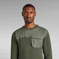 Miniatyrbillede 3 af 4: G-star Sweater Army Grøn L Mand
