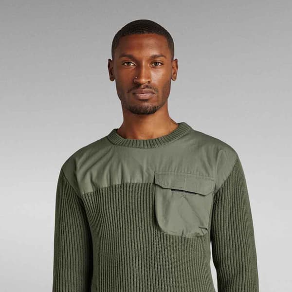 G-star Sweater Army Grøn L Mand