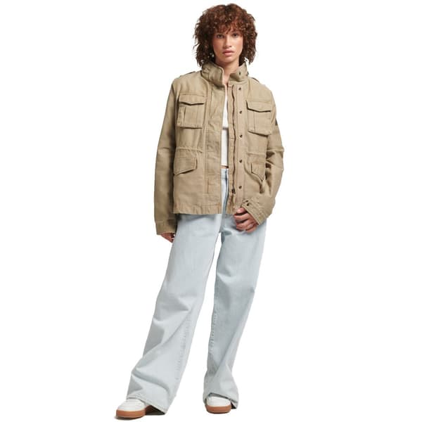 Superdry Jakke Vintage M65 Brun M Kvinde