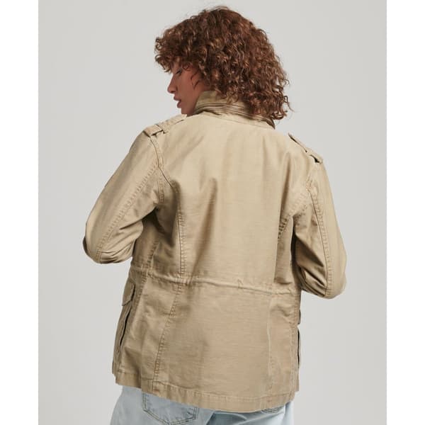 Superdry Jacka Vintage M65 Brun M Kvinna