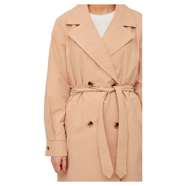 Vila Trenchcoat Mersin Beige 44 Kvinna