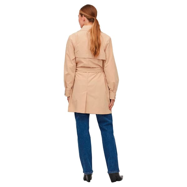 Vila Trenchcoat Mersin Beige 44 Kvinna
