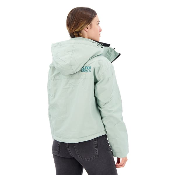 Superdry Jacka Code Windcheater Grönt 2XS Kvinna