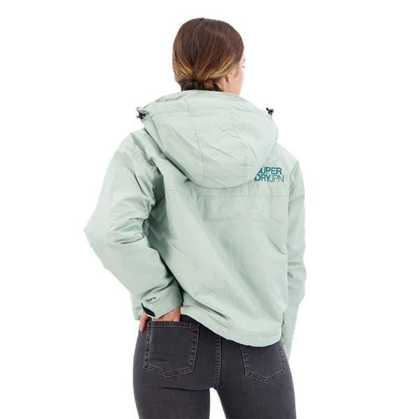 Superdry Jacka Code Windcheater Grönt 2XS Kvinna
