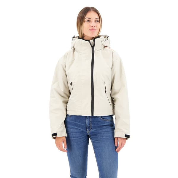 Superdry Jacka Code Windcheater Grå L Kvinna