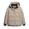 Miniatyrbild 3 av 7: Superdry Parkas City Padded Hooded Wind Grå S Kvinna