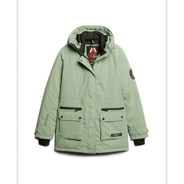 Superdry Vadderad Jacka City Grönt XS Kvinna