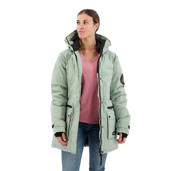 Superdry Vadderad Jacka City Grönt XS Kvinna