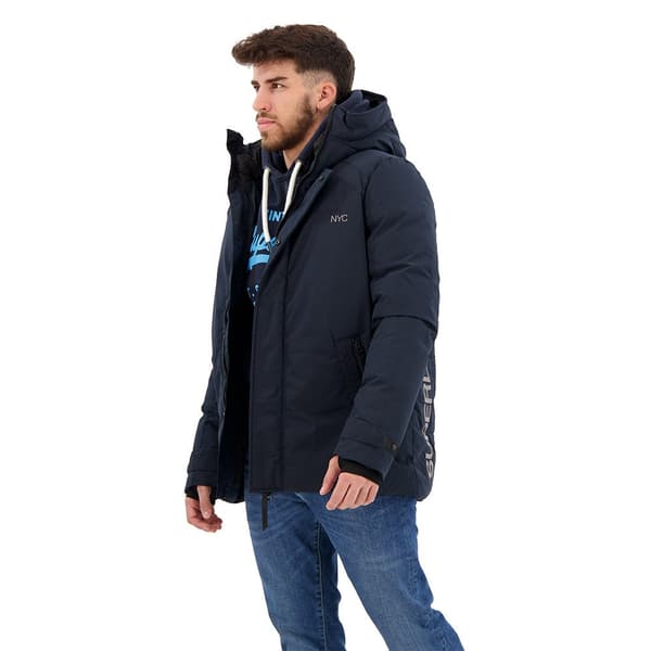 Superdry Parka City Padded Wind Blå M Mand