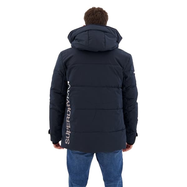 Superdry Parka City Padded Wind Blå M Mand