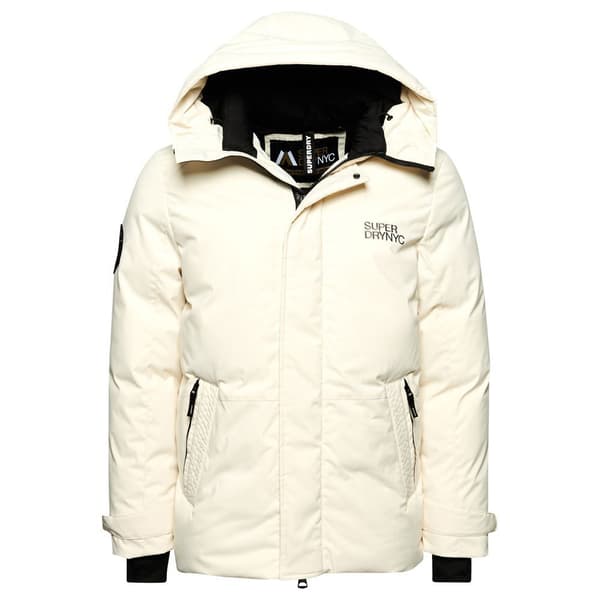 Superdry Parkas City Padded Wind Beige M Man
