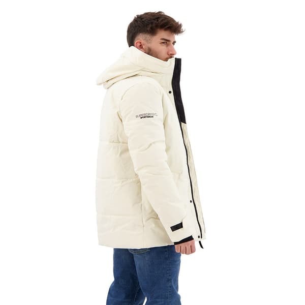 Superdry Parkas City Padded Wind Beige M Man