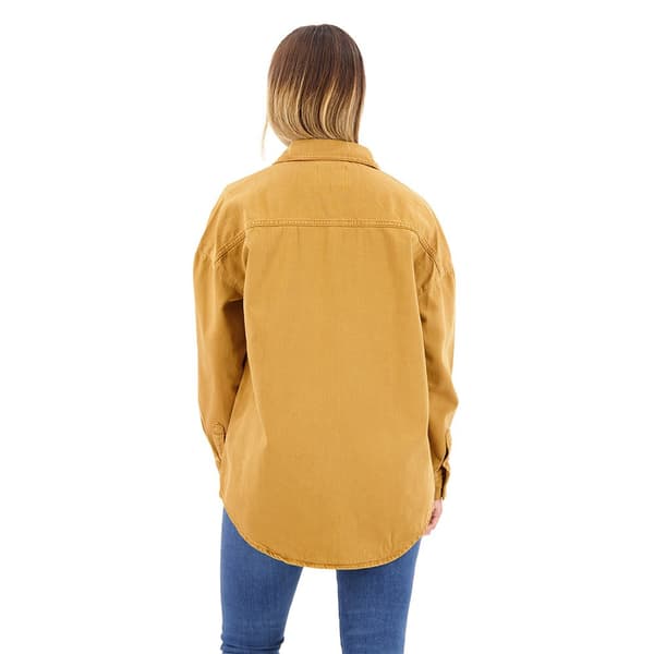 Superdry Överskjorta Denim Brun L Kvinna
