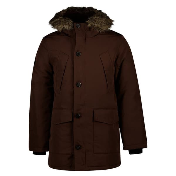 Superdry Parka Everest Faux Fur Brun S Mand