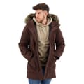 Miniatyrbillede 1 af 3: Superdry Parka Everest Faux Fur Brun S Mand