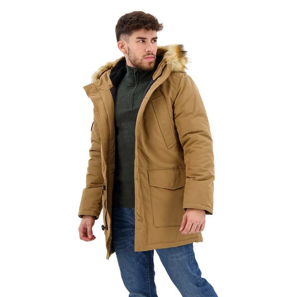 Superdry Parka Everest Faux Fur Brun S Mand