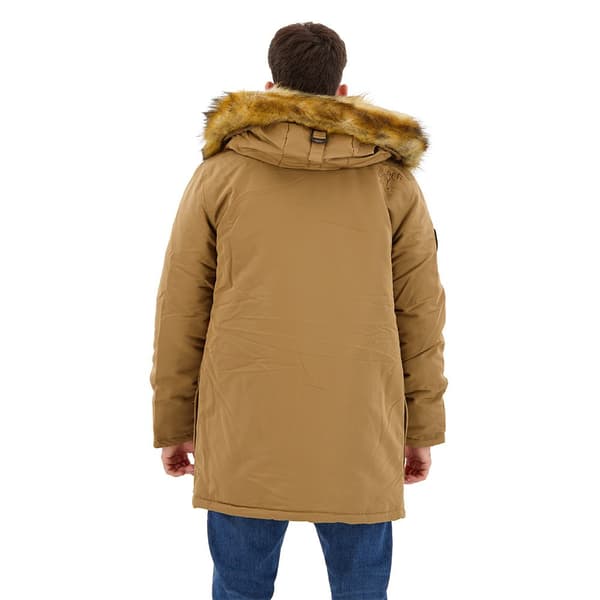 Superdry Parka Everest Faux Fur Brun S Mand