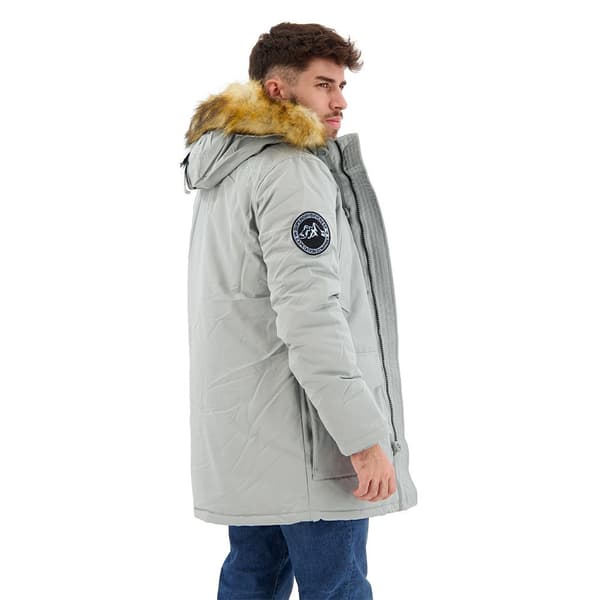 Superdry Parka Everest Faux Fur Grå S Mand