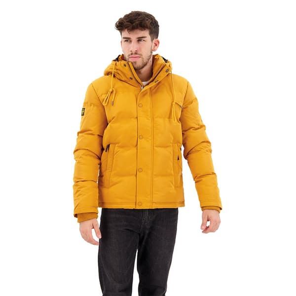 Superdry Pufferjacka Everest Short Gul S Man