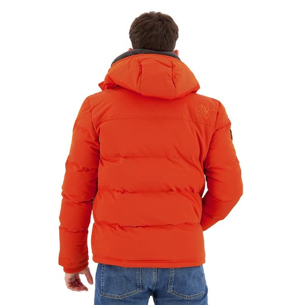 Superdry Pufferjacka Everest Short Orange 2XL Man