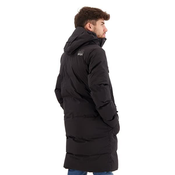 Superdry Vadderad Jacka Longline Svart S Man