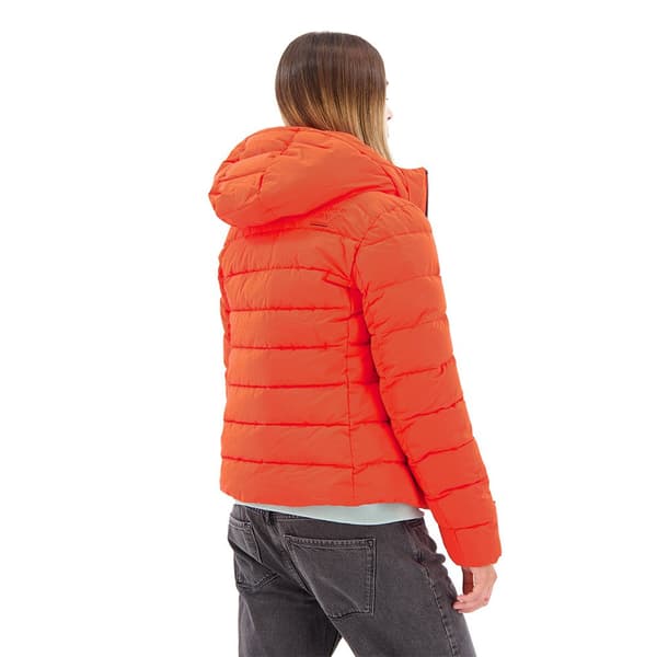 Superdry Vadderad Jacka Microfibre Orange 2XS Kvinna