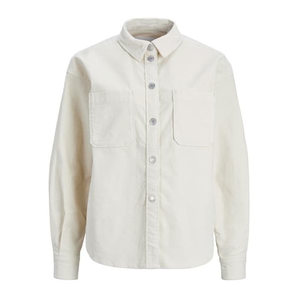Jack & Jones Overshirt Gelly New Rlx Cord Jjxx Beige S Kvinde