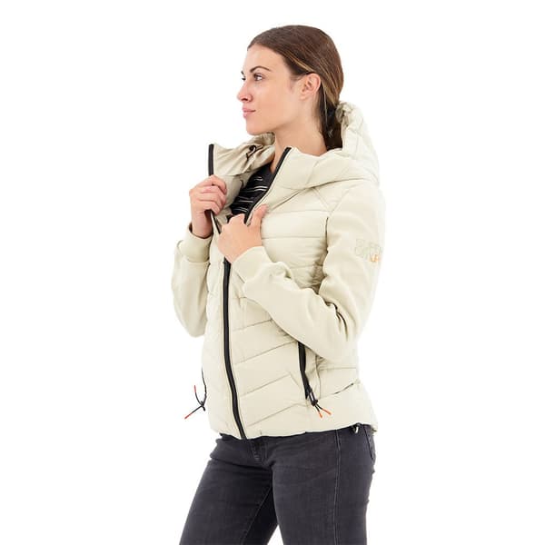 Superdry Vadderad Jacka Storm Hybrid Beige S Kvinna