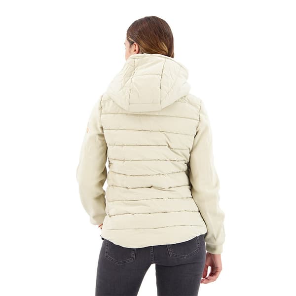 Superdry Vadderad Jacka Storm Hybrid Beige S Kvinna
