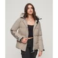 Miniatyrbild 1 av 7: Superdry Parkas City Padded Hooded Wind Grå L Kvinna