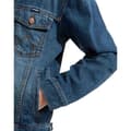 Miniatyrbillede 8 af 9: Wrangler Trucker Jakke Western Blå M Mand