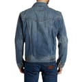 Miniatyrbillede 2 af 9: Wrangler Trucker Jakke Western Blå M Mand