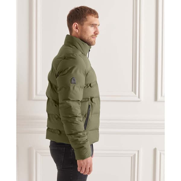 Superdry Jacka Ultimate Radar Quilt Grönt L Man