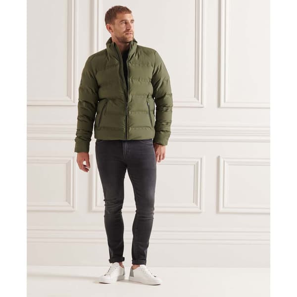 Superdry Jacka Ultimate Radar Quilt Grönt L Man
