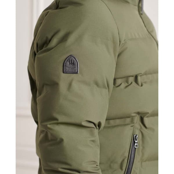 Superdry Jacka Ultimate Radar Quilt Grönt L Man